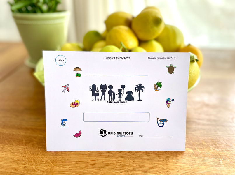 Ideas regalo, compra una tarjeta regalo a tus amigos y familiares